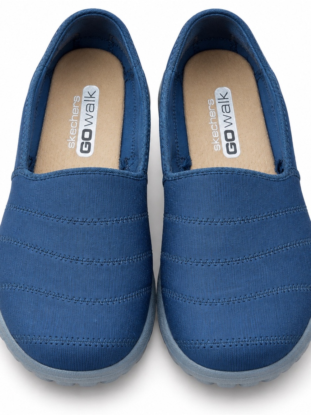 Skechers GOwalk Navy Blue Slip-On Walking Shoes – Women’s 6.5